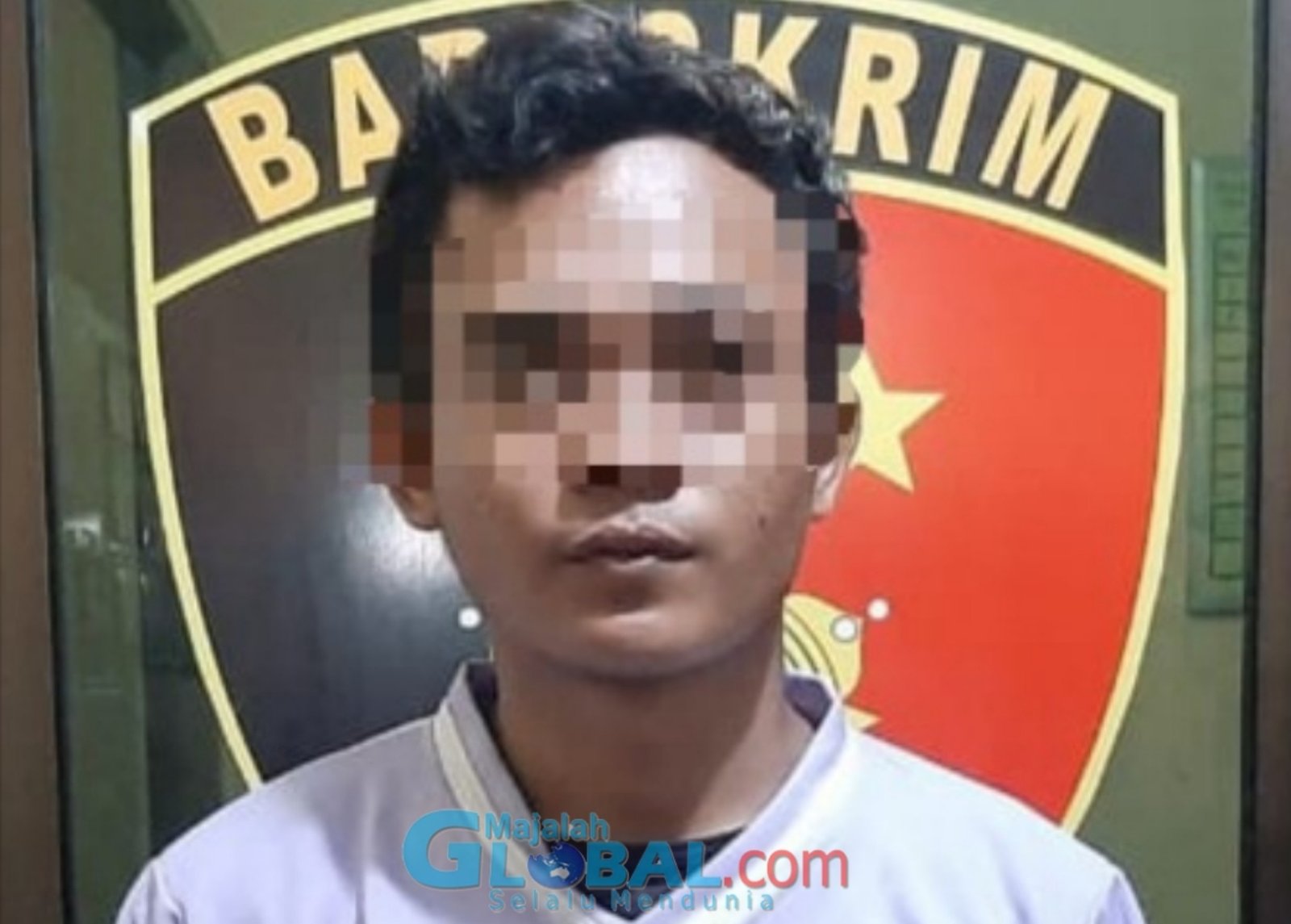 Pelaku Penusukan Warga Mojokerto Dibekuk