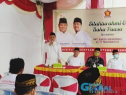 Tempati Kantor Baru, DPC GERINDRA Kota Mojokerto Gelar Silaturahmi dan Buka Puasa
