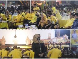 Dekat dengan Masyarakat, Golkar Kabupaten Mojokerto Adakan Pagelaran Wayang Kulit