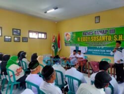 Eddy Susanto Minta Dukungan Warga Desa Pekukuhan untuk Menangkan PKB di 2024