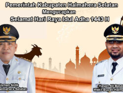 Pemkab Halmahera Selatan Mengucapkan Selamat Hari Raya Idul Adha 1443 H