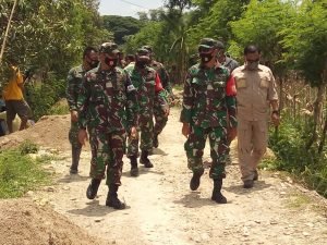 Danrem 082/CPYJ Tinjau Rencana Lokasi TMMD Reguler Ke-110 Tahun 2021 Di Kab. Bojonegoro