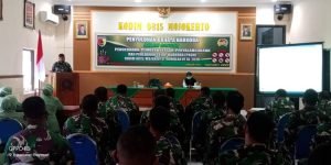 Militer & PNS Kodim 0815/Mojokerto Terima Penyuluhan Bahaya Narkoba