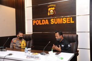 Kapolda Sumsel terima kunjungan silaturahmi Harian umum Palembang ekspres