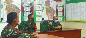 Kodim 0815/Mojokerto Terima Tim Wasrik Itjen TNI