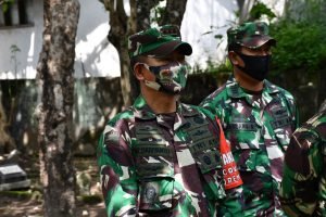 Danrem 082/CPYJ Takziah ke kediaman Almarhum Letkol Purn Boimin