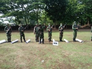 Pelihara Kemampuan Prajurit, Korem 082/CPYJ Gelar Latihan Menembak