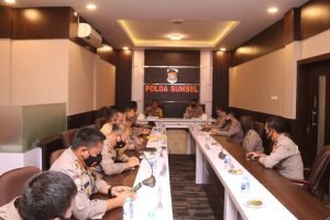 Kapolda Sumsel Terima Tim Supervisi Ops Kontijensi Aman Nusa II Penanganan Covid-19 Tahap V dan Tim Laboratorium DNA Pusdokkes Polri