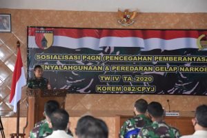 Korem 082/CPYJ Bersama Polresta Mojokerto Siap Berantas Narkoba