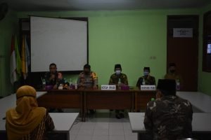 Dandim 0815 dan Kapolres Mojokerto Rakor Bersama FKUB
