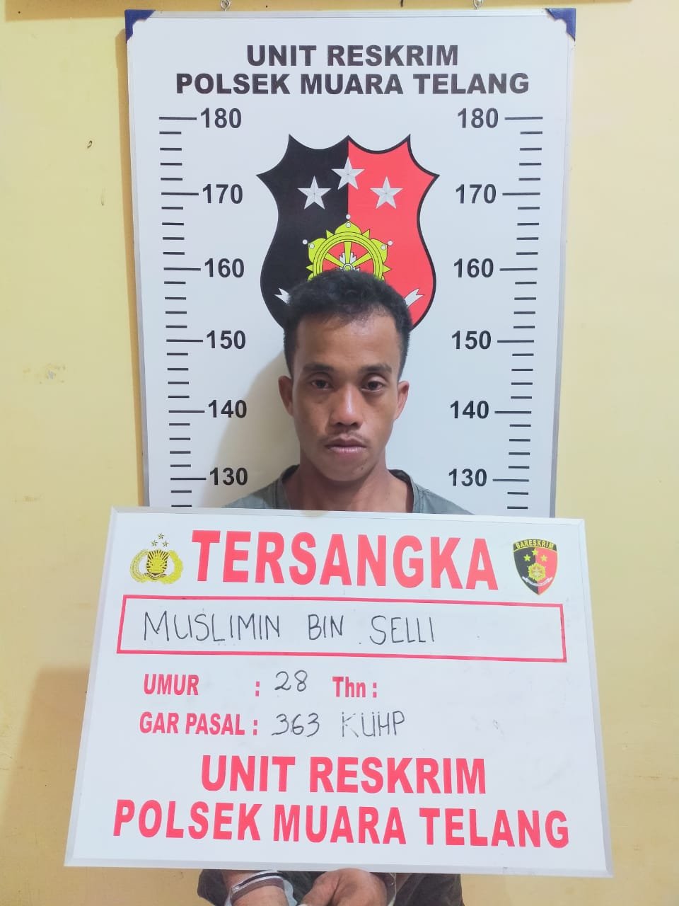 Polsek Muara Telang Berhasil Ungkap Kasus Tindak Pidana Pencurian dengan Pemberatan