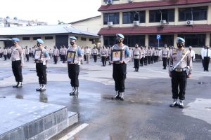 Kapolda Sumsel Pimpin Upacara PTDH Anggota Polri