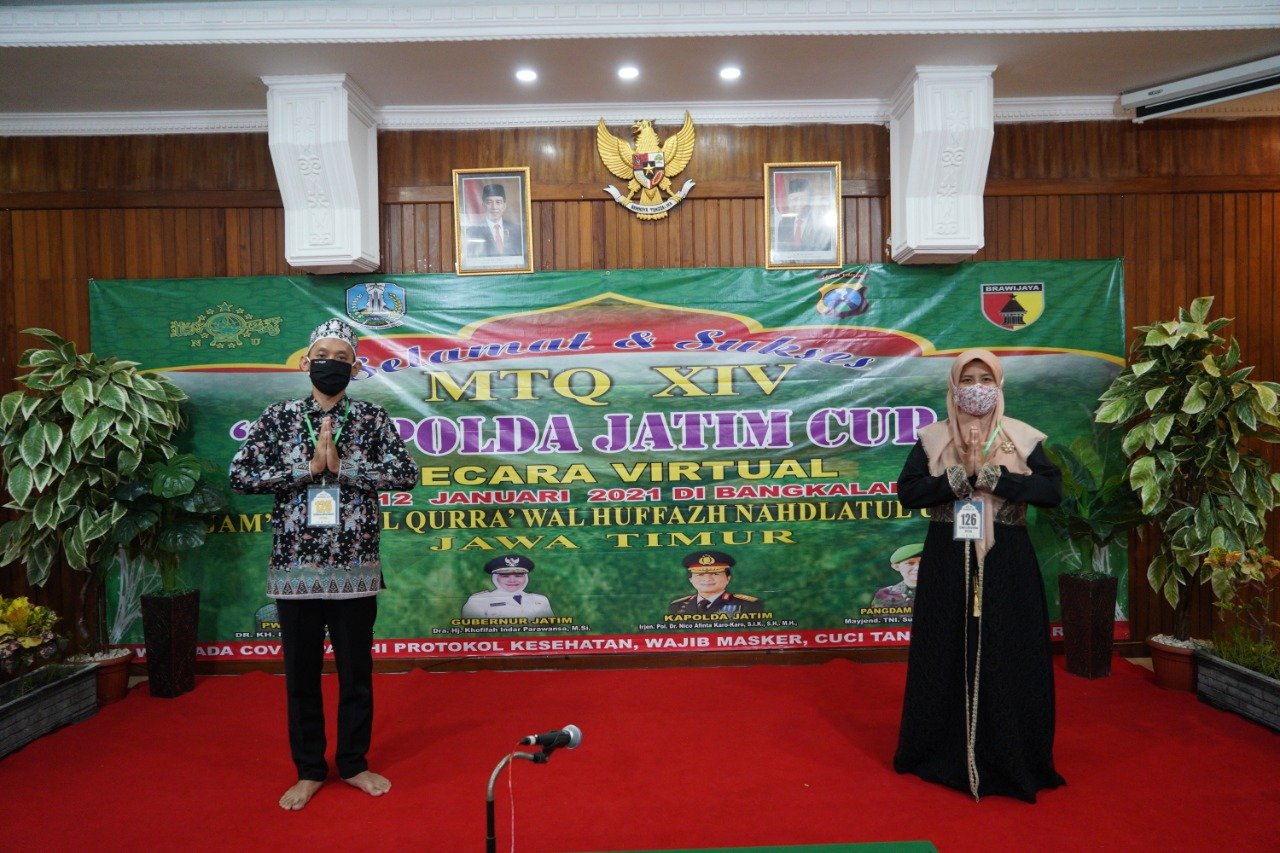 Lomba MTQ Kapolda Jatim CUP, Polresta Mojokerto kirim Dua Perwakilan