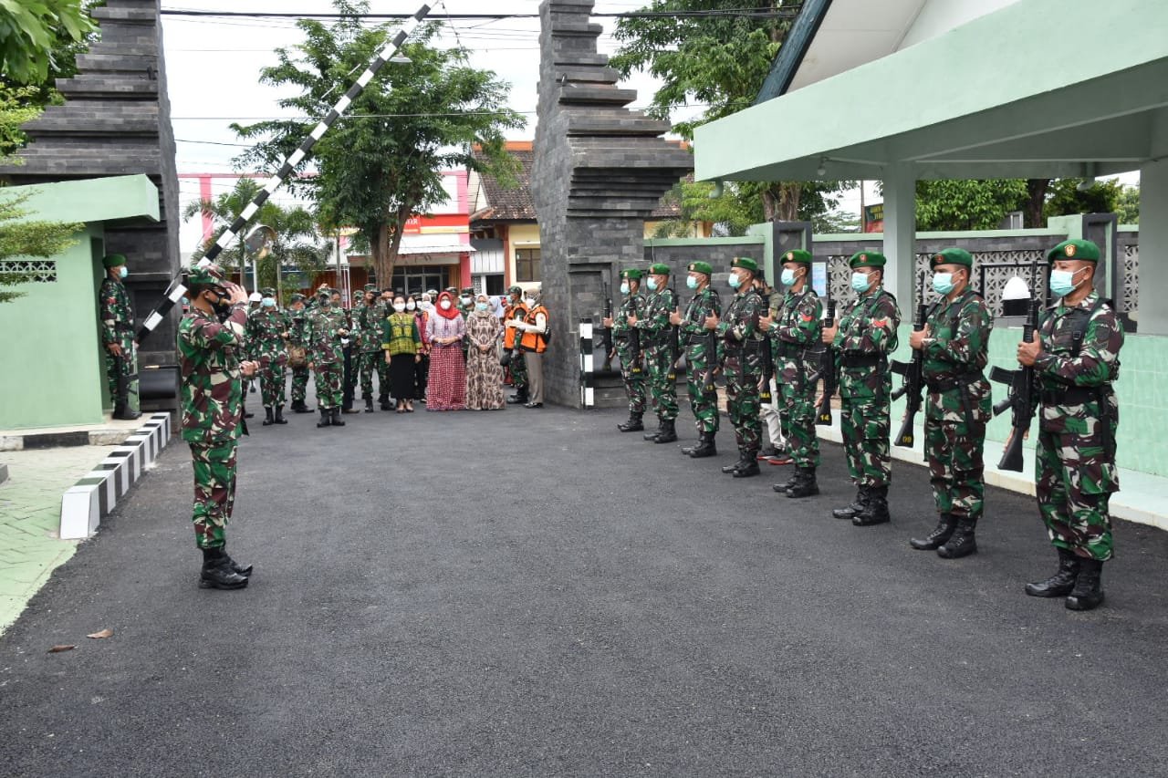 Kunjungan Kerja dan Pengarahan Pangdam V/Brw kepada Seluruh Personel Kodim 0811/Tuban