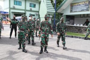 Pangdam V/Brawijaya Tinjau Pangkalan Makodim 0815/Mojokerto