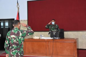 Danrem 082/CPYJ Pimpin Rapat Evaluasi Program Kerja & Anggaran