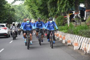 Jaga Imun Tubuh, Danrem 082/ CPYJ Gowes Bersama Anggota