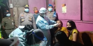 PPKM Jilid II, TNI-POLRI dan Pol PP Tegas! Rapid Test Antigent Ditempat Bagi Pelanggar Prokes Di kota Pudak