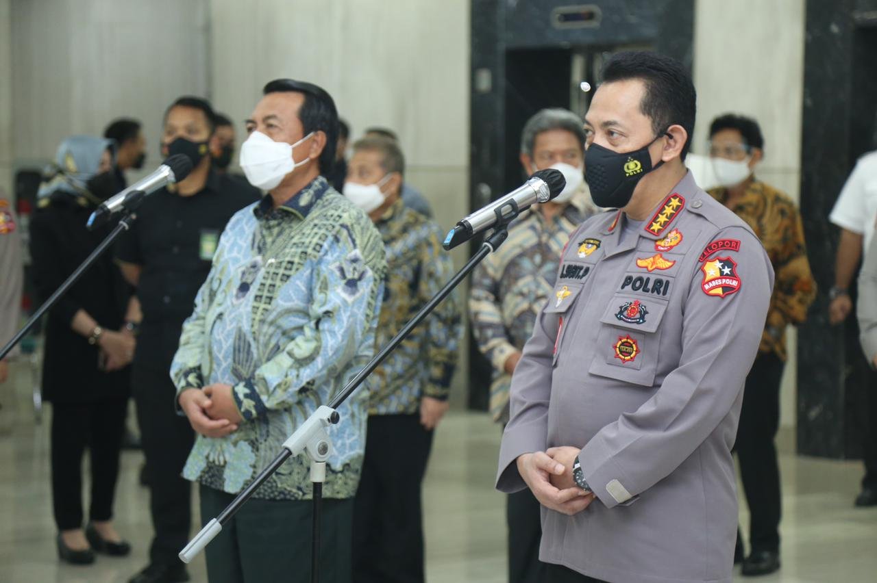 Silaturahmi Ke Mahkamah Agung, Kapolri Diskusi Tilang Elektronik