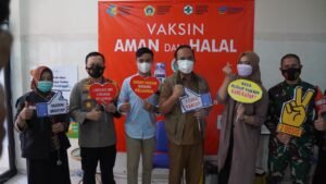 Kapolres Gresik & Dandim 0817/ Gresik Telah Disuntik Vaksin Covid-19