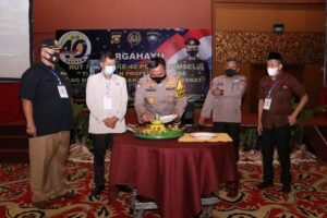 Kapolda Sumsel Peringati HUT Satpam ke-40 tahun 2021