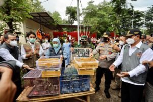 Wakapolda Jatim dan Kasdam V/Brawijaya Dampingi Gubernur Jatim Resmikan RS Lapangan Di Madiun