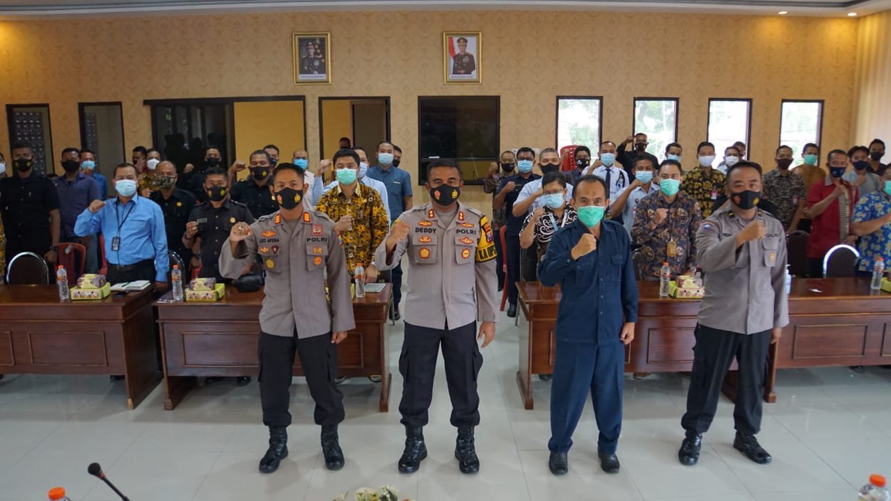 Kapolresta Mojokerto Gelar FGD Terkait Pam Swakarsa