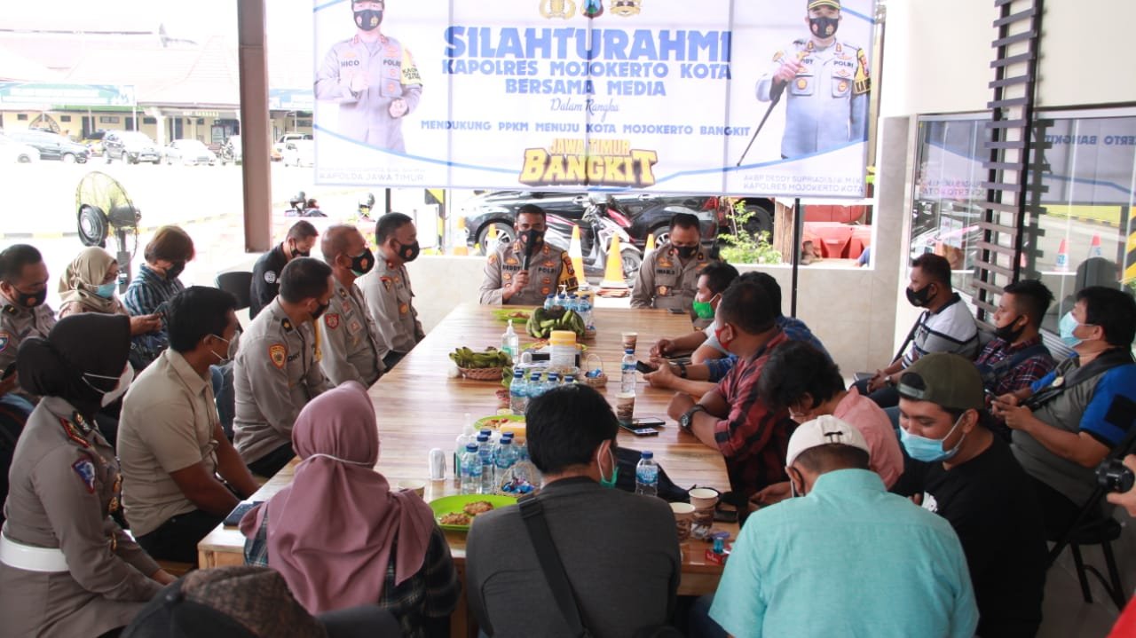 HPN 2021, Kapolresta Mojokerto Berharap Insan Pers Bisa Menegakkan Kebenaran