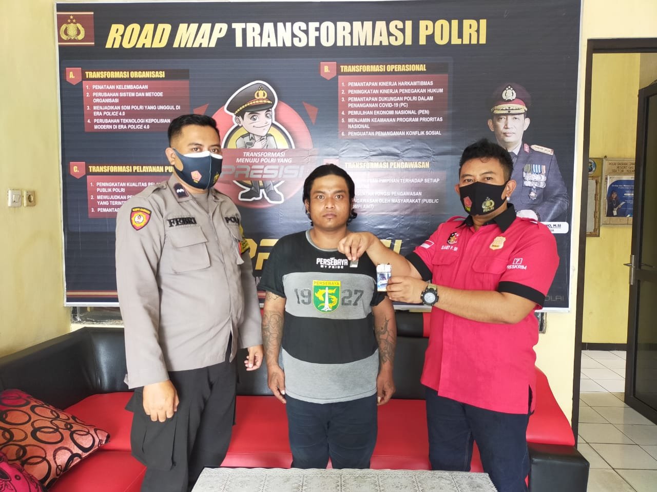 Pengedar Sabu ini Diciduk Polsek Kedamean