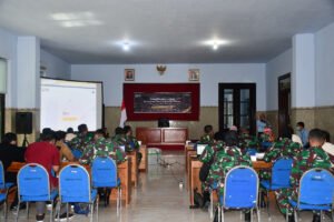 Korem 082/CPYJ Melaksanakan Bimbingan Pengisian SPT Tahunan