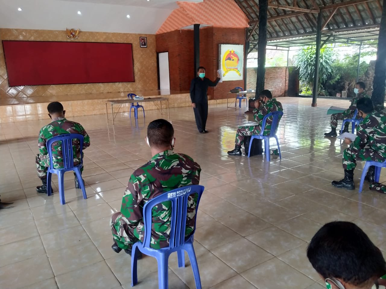 Pasiintel Rem 082/CPYJ : Tumbuhkan Motivasi dan Kebanggaan pada Satgas Apter