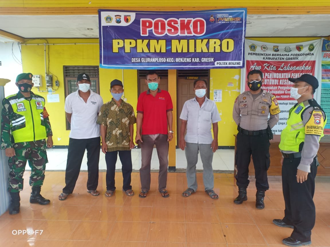 PPKM Skala Mikro, Ini yang Dilakukan Kapolres Gresik