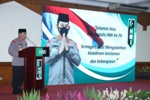 Ini Harapan Kapolri saat Hadiri Dies Natalis HMI Ke-74