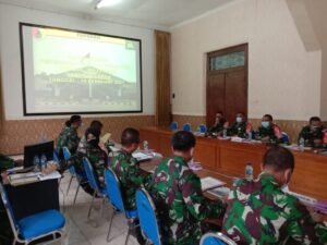 Danrem 082/CPYJ Pimpin Sidang Jabatan Perwira