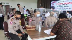 BPK RI Periksa Laporan Keuangan Polres Gresik