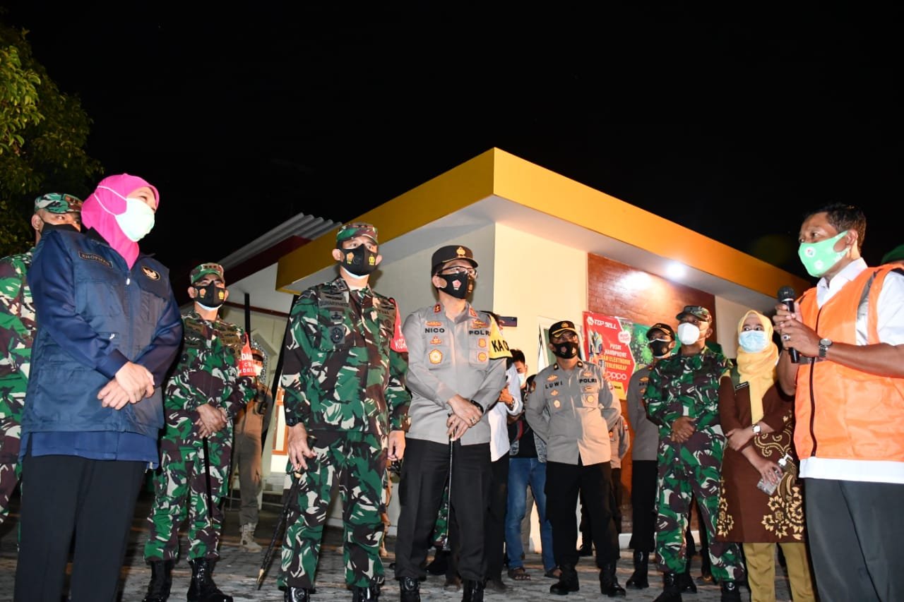 Danrem 082/CPYJ Dampingi Kunker Forkopimda Jatim di Jombang