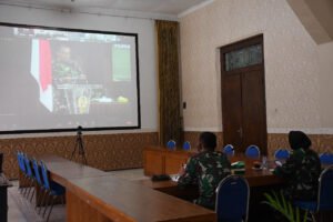 Pasiren Korem 082/CPYJ Ikuti Rapat Kerja Teknis Perencanaan dan Anggaran