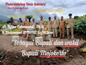 Pemerintah Desa Sukosari Mengucapkan Selamat dan Sukses Atas Pelantikan IKBAR