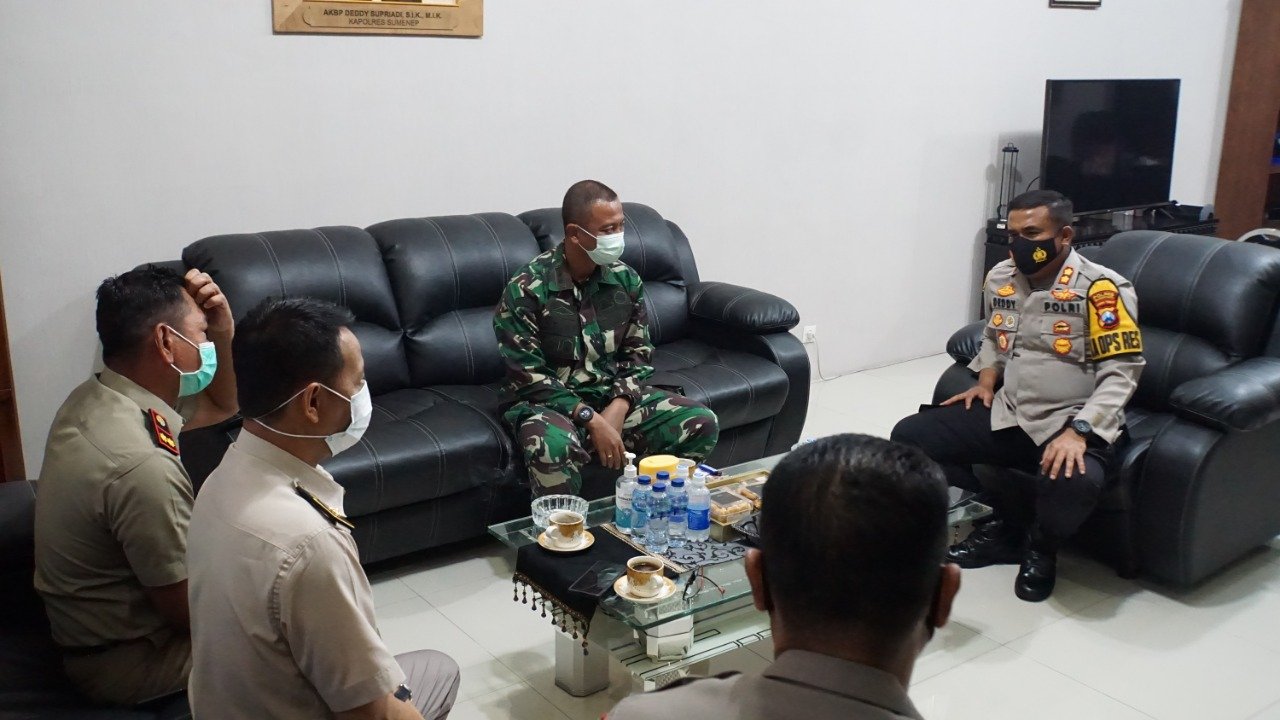 KA BPN Kota Mojokerto & Kasrem 082/CPYJ Kunker ke Polresta Mojokerto