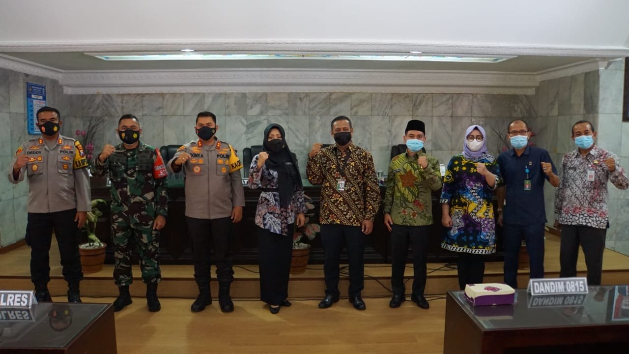 KPK RI Rapat Koordinasi Pencegahan Korupsi Bersama Forkopimda Mojokerto