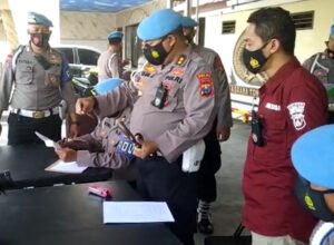 Polda Jatim Periksa Ijin 106 Senjata Api Polresta Mojokerto