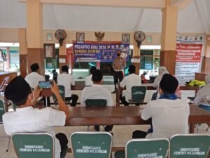 Dukung PPKM Gresik, Satlantas Polres Gresik Terjun Langsung ke Desa