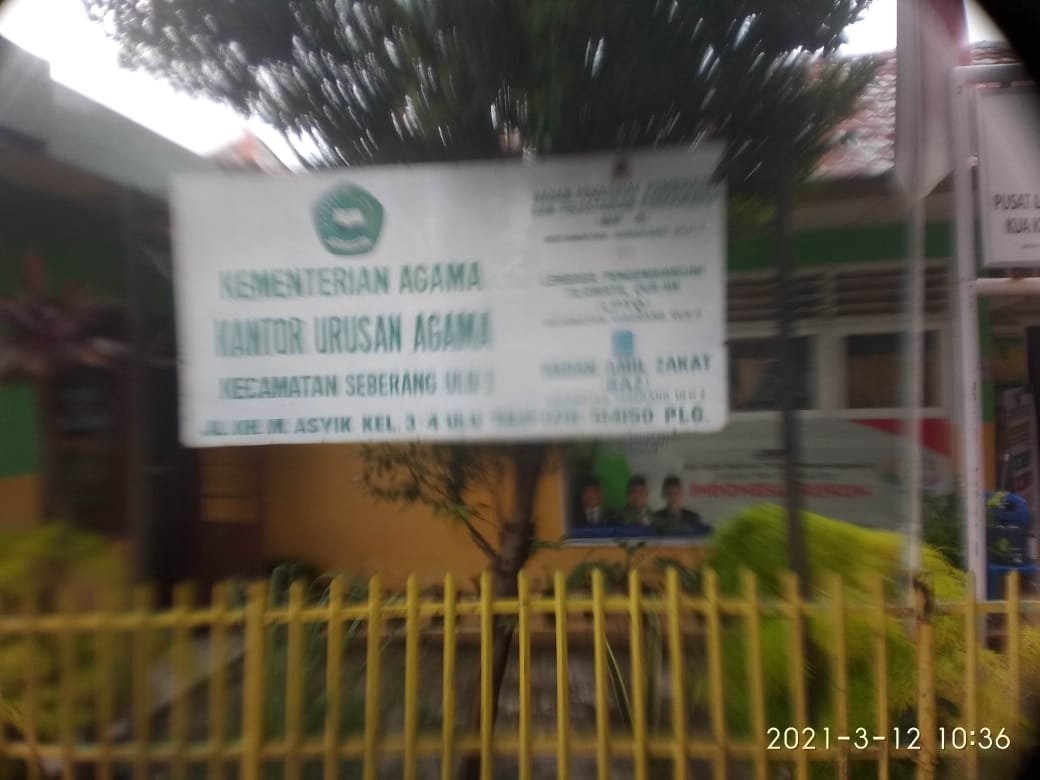 Pelayanan Publik KUA Seberang ulu 1 Dinilai Buruk dan Carut Marut