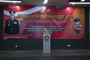 Pelatihan Konten Kreatif, Jadi Bukti 100 Hari Program Prioritas Kapolri