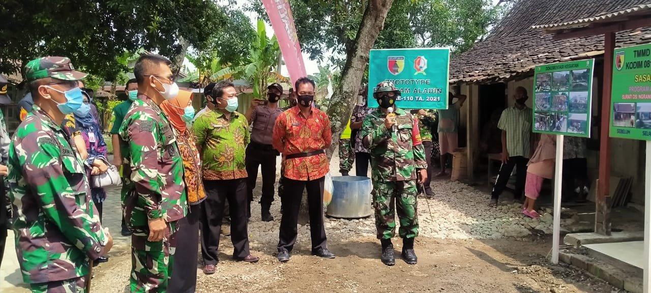 Danrem 082/CPYJ Dampingi Tim Wasev Mabesad