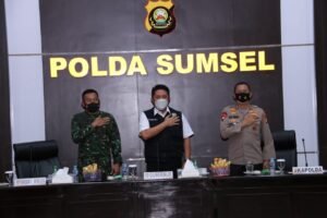 Forkompimda Sumsel ikuti Launching Etle Nasional Tahap 1