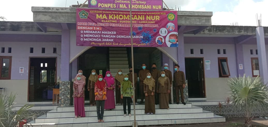 Puskesmas Sukodono Tinjau Kesiapan PTM MA Khomsani Nur