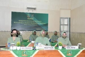 Persit Koorcabrem 082 PD V Brawijaya Ikuti Webinar Kreativitas dan Produktifitas