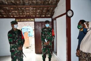 Danrem 082/CPYJ Kunjungi Lokasi TMMD Ke 110 di Bojonegoro