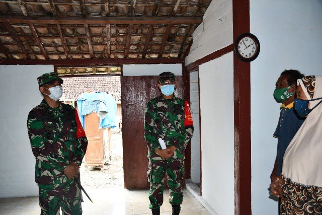 Danrem 082/CPYJ Kunjungi Lokasi TMMD Ke 110 di Bojonegoro